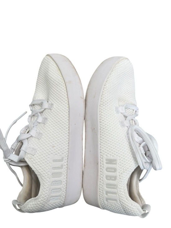 NOBULL White Recs Knit Sneaker Unisex Shoe Size 8.5 Mens / 10 Women’s main image 7